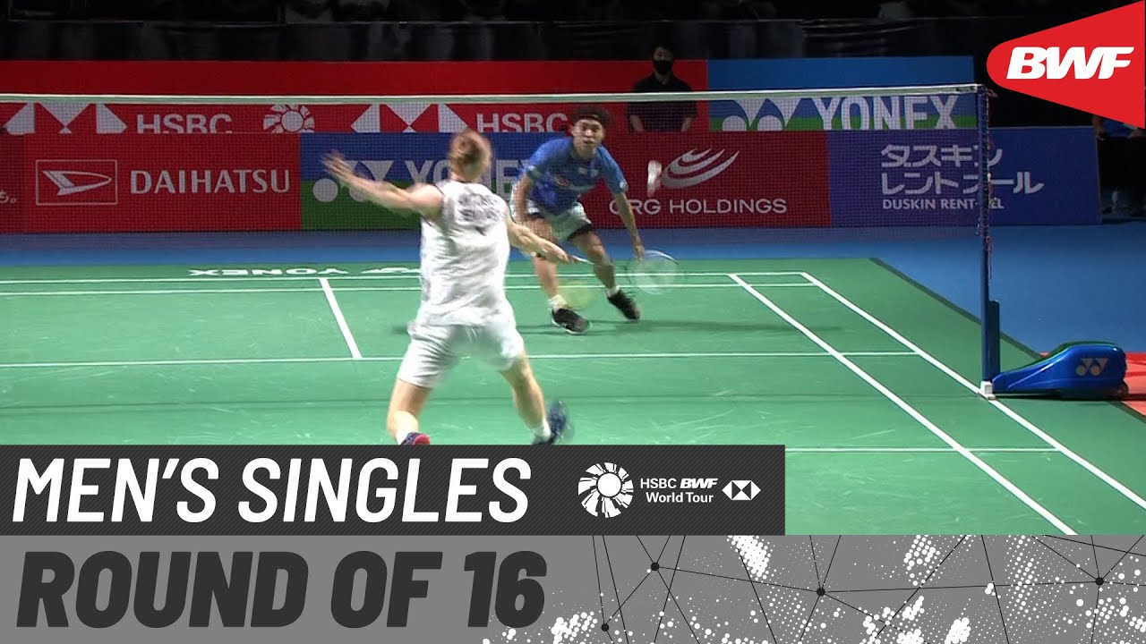 DAIHATSU YONEX Japan Open 2022 | Kodai Naraoka (JPN) vs. Anders Antonsen (DEN) [3] | R16