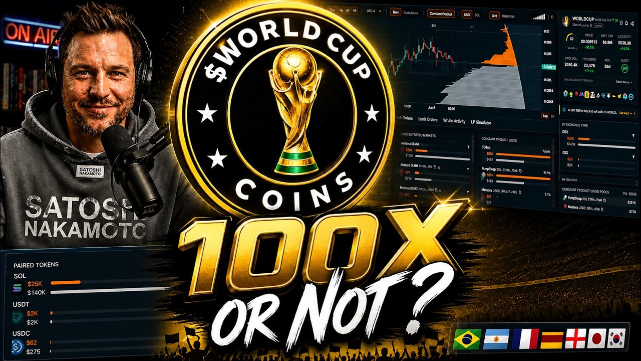 World Cup Coin $WORLDCUP Explained The Next 100X Solana Meme Coin 🚀