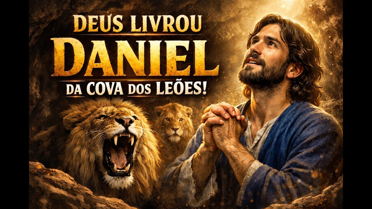 DANIEL NA COVA DOS LEÕES. A História Real de Fé Que CHOCOU a Babilônia!