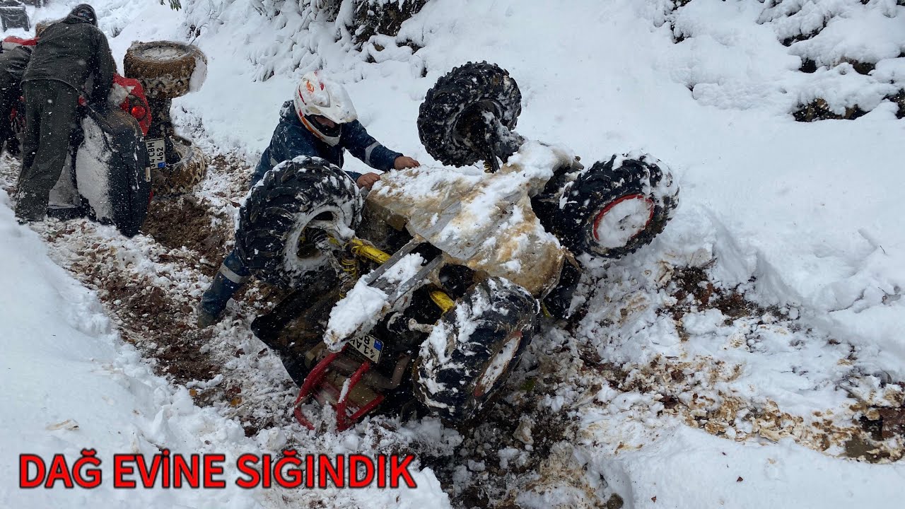 KARDA TAKLA ATAN ATVLER VE VİDEO ÇEKERKEN YAŞANAN KAZALAR (ATV OFFROAD FAILS)