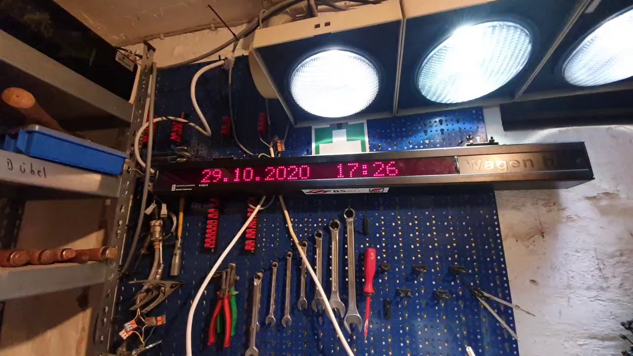 LED Innenanzeige auf Düsseldorf?