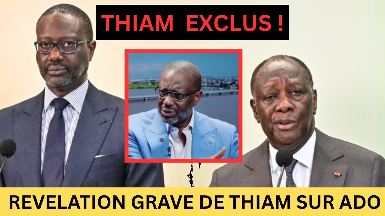 URGENT: Tidjane Thiam s'exprime ouvertement sur AFO Media| Interview Alain Foka