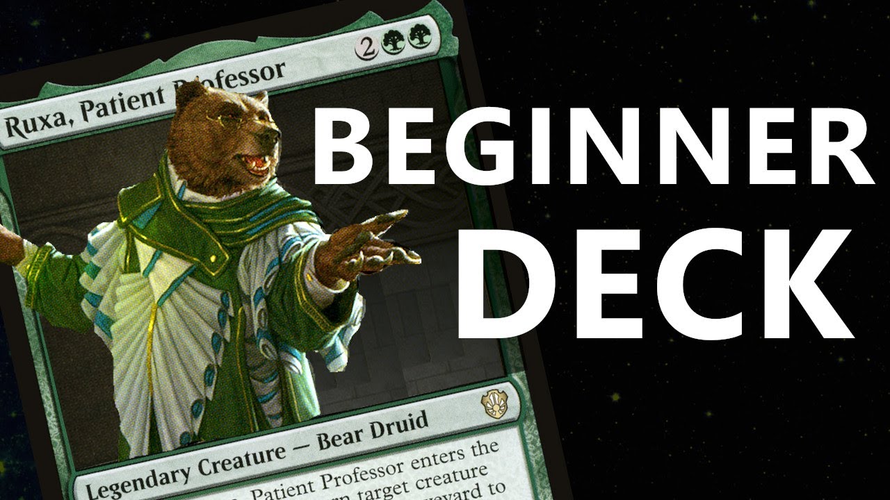 Commander deck for BEGINNERS! Budget friendly and easy to play MTG! Ruxa, Patient Professor