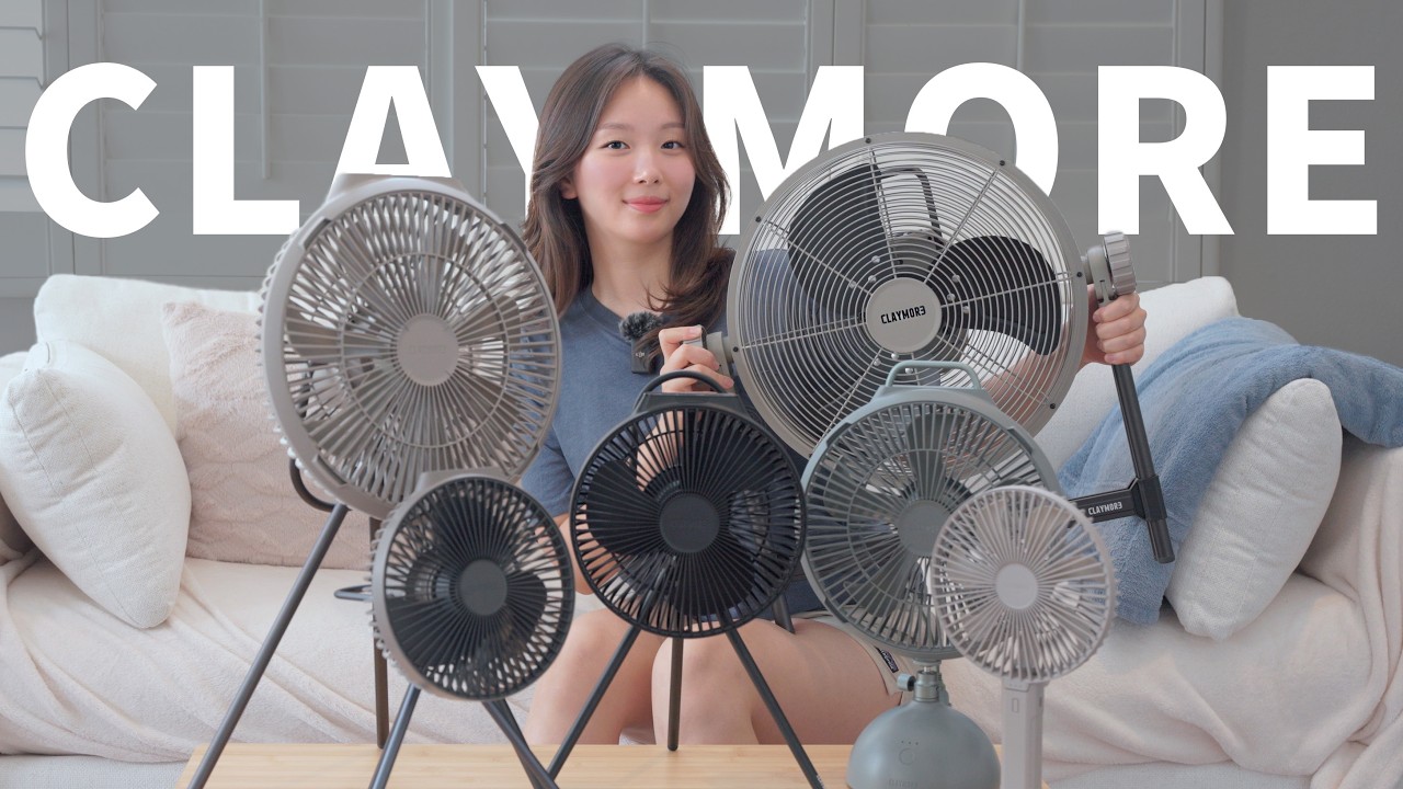 Must Have for Summer Camping | 2024 New Release Portable Fans Review | Claymore USA 🇺🇸