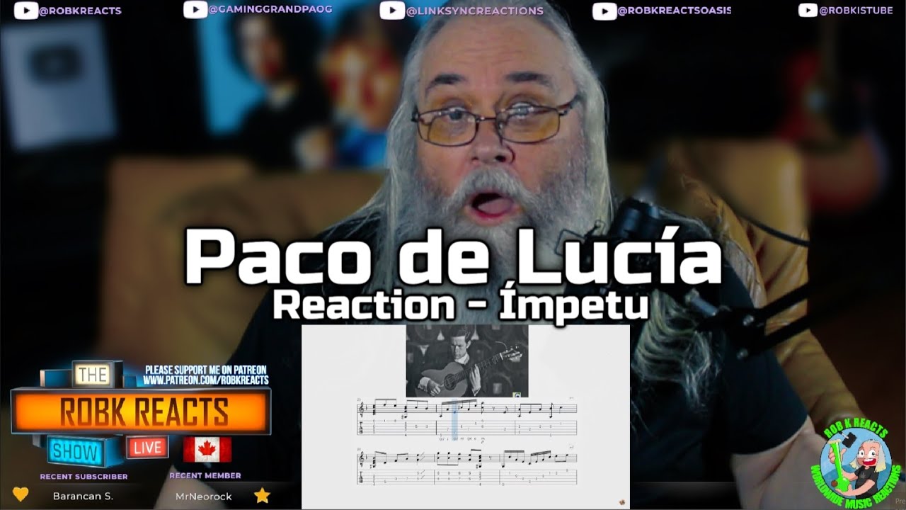 Paco de Lucía Reaction - Ímpetu | - Requested