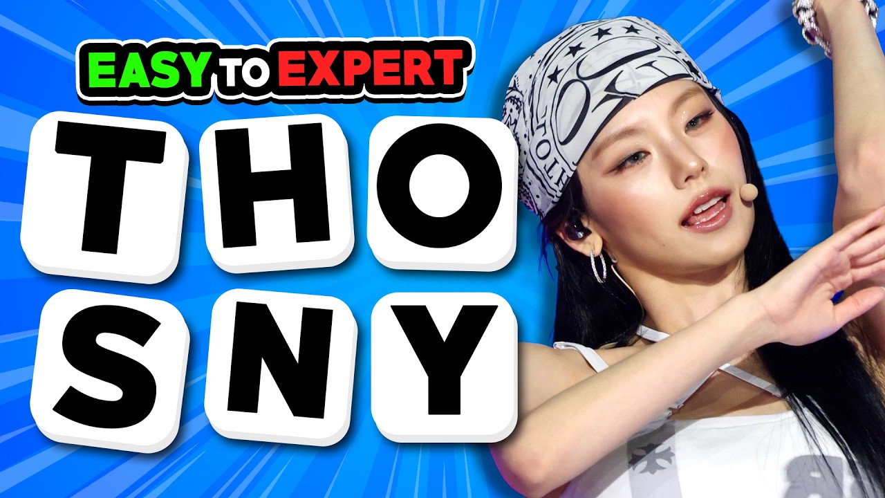 GUESS THE KPOP GROUP SONG SCRAMBLED LETTERS CHALLENGE (EASY to EXPERT) ❤️‍🔥💫