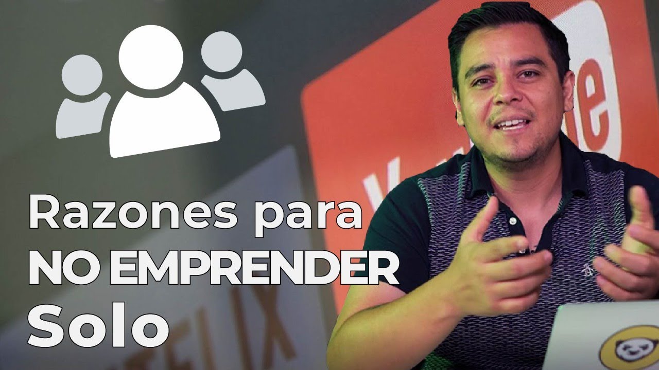 As&oacute;ciate para emprender | Razones para no emprender solo .