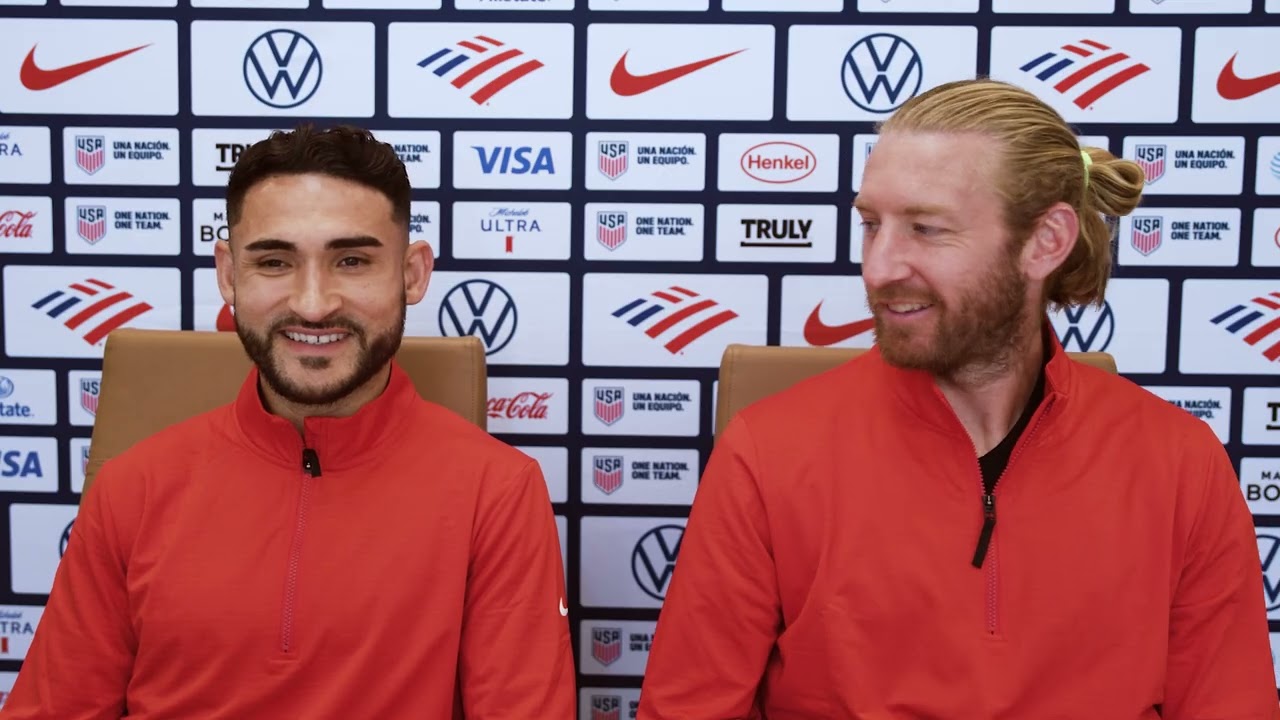 USMNT Cristian Roldan and Tim Ream; Team USA prepares to face Ecuador at Q2 Stadium