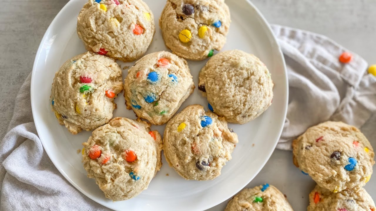 Easy M&Ms Cookies Recipe