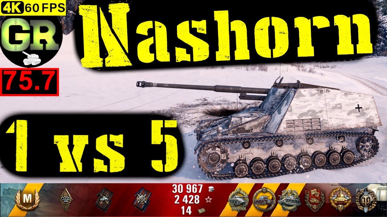 76_World of Tanks Nashorn WoT Replay - 8 Kills 2.4K DMG(Patch 1.4.0)