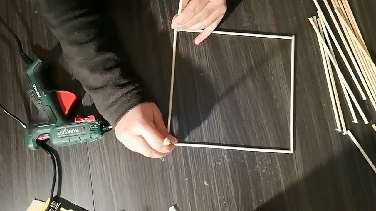 Tutorial : fai da te ☺️Scatola Luminosa Natalizia