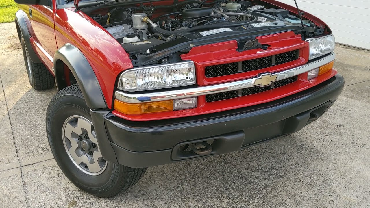 2004 CHEVROLET BLAZER ZR-2 4x4 - VICTORY RED - ONE OWNER - IMMACULATE - WALK-AROUND VIDEO