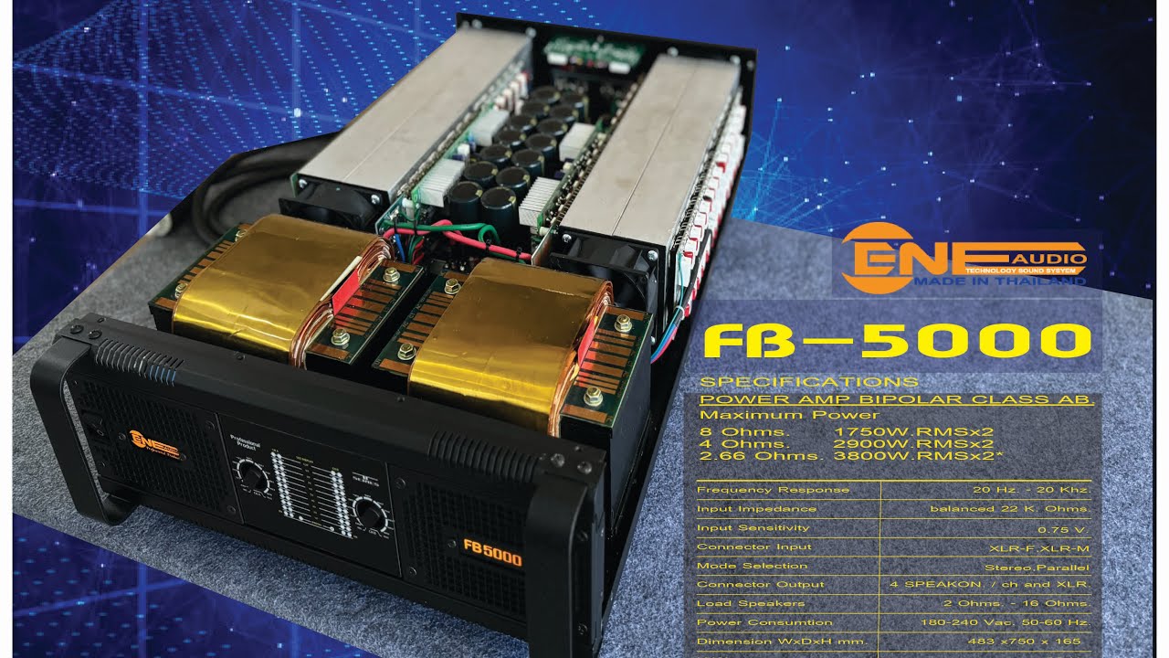 FB-5000 จับกำลังงาน @ENE. AUDIO OFFICIAL เอกอนันต์
