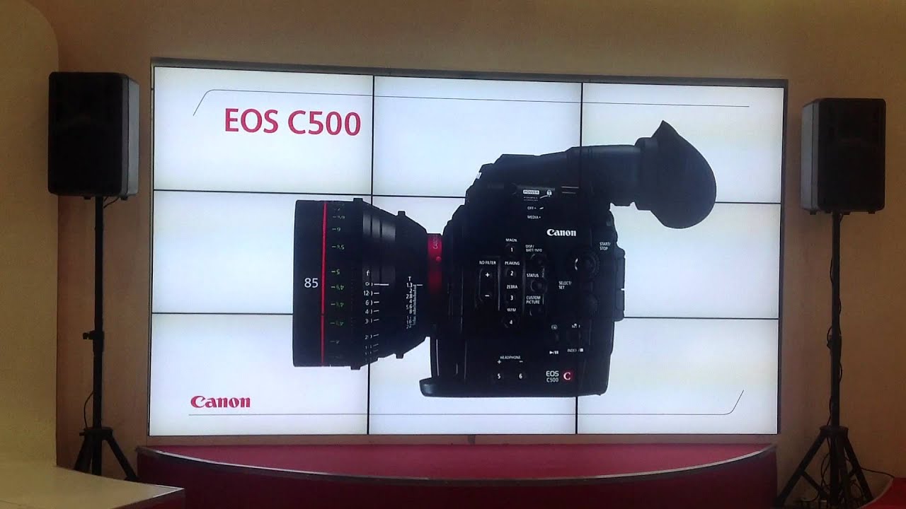Презентация Canon EOS-1D C 4K DSLR и кинокамеры Canon C500