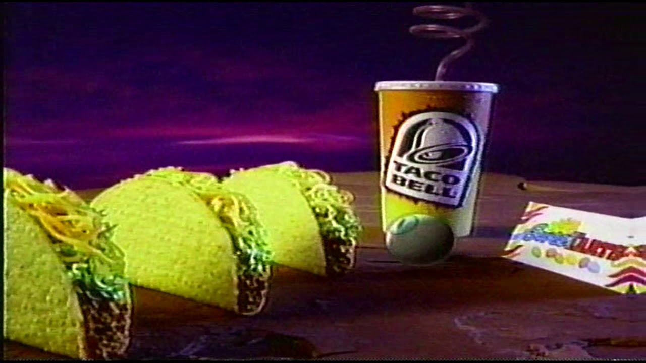 НОСТАЛЬГИЯ ПО ХЭЛЛОУИНУ 90-Х: Реклама соломинок «Монстровый глаз» от Taco Bell на Хэллоуин (1996)