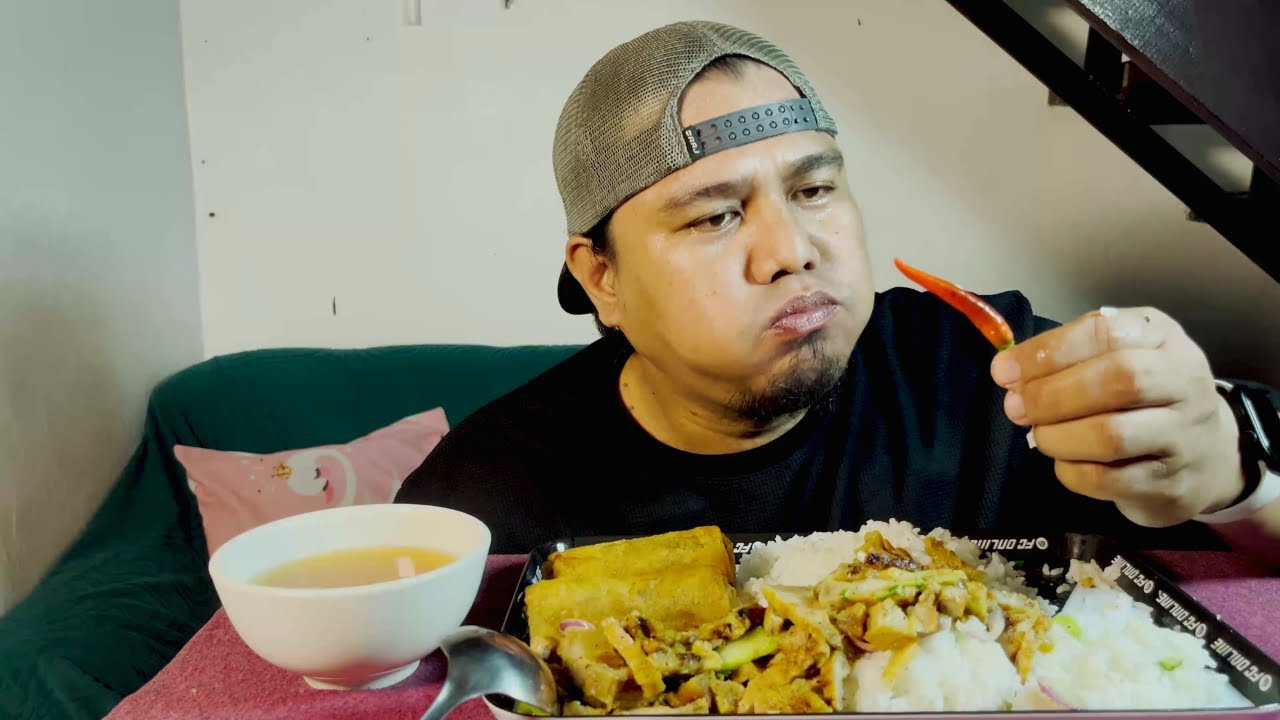Pork Kilawin + Lumpiang Togue Mukbang 🥢🔥 | Perfect Filipino Food Combo!