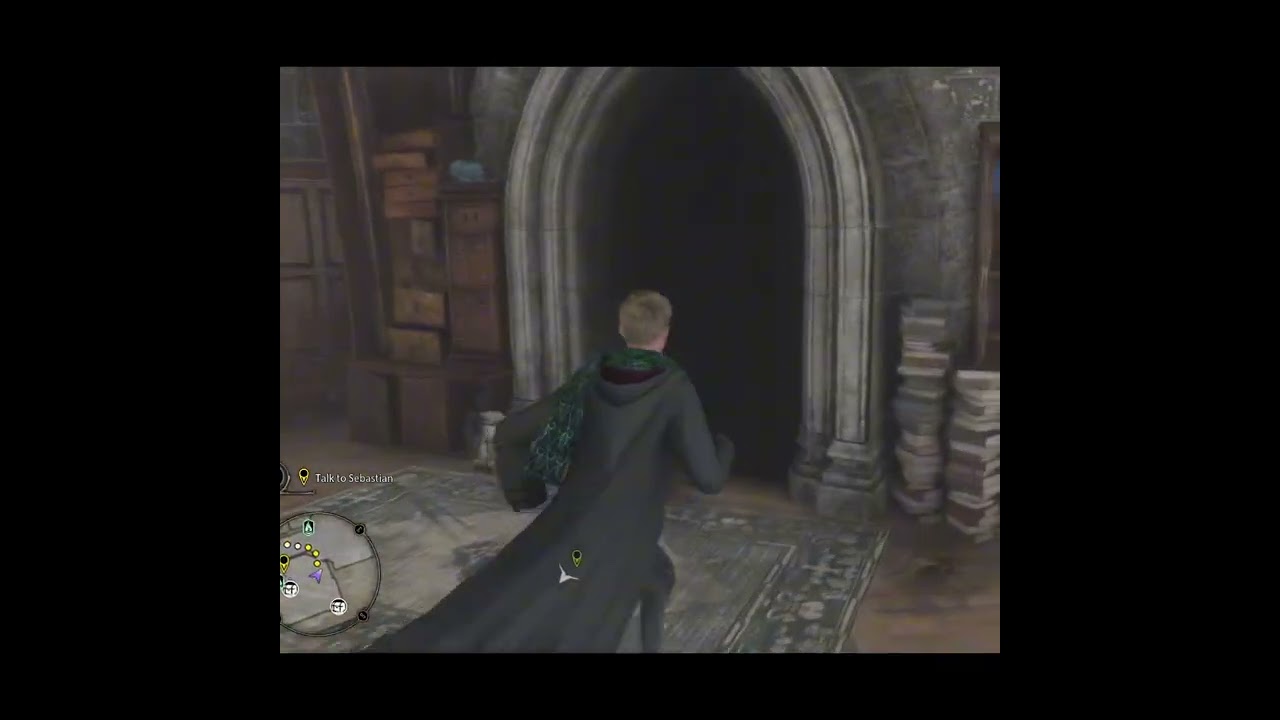 130 Hogwarts Legacy Secrets of the Restricted Section: Talk to Sebatian