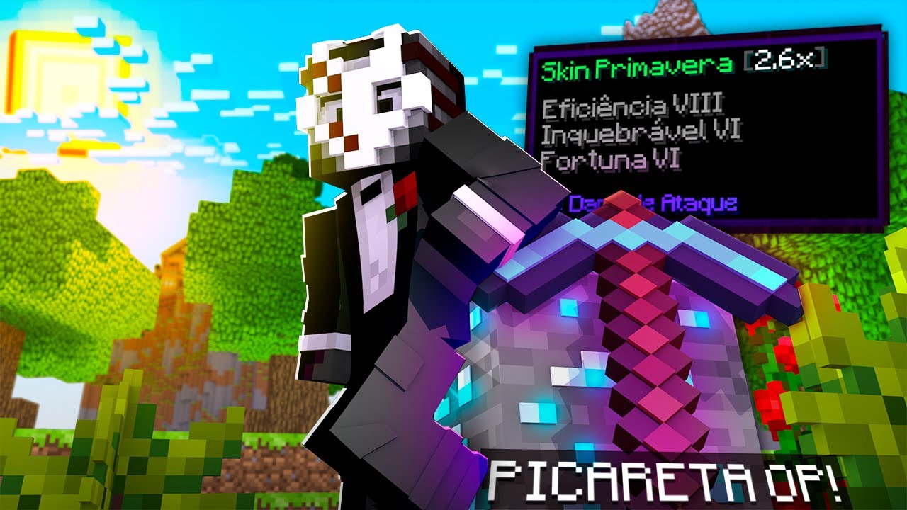 Minecraft: Testei a picareta mais roubada - Nerdzone