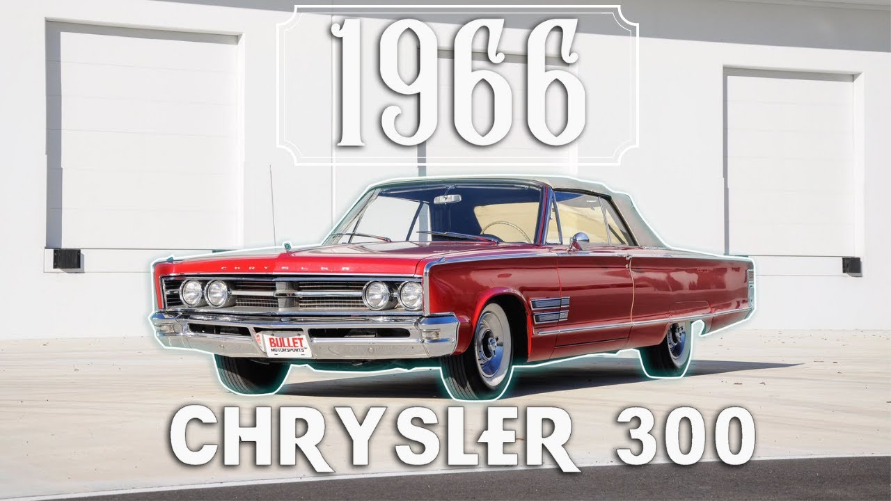 Chrysler 300 Convertible 1966 года: обзор и тест-драйв | СЕРИЯ ОБЗОРОВ [4k]