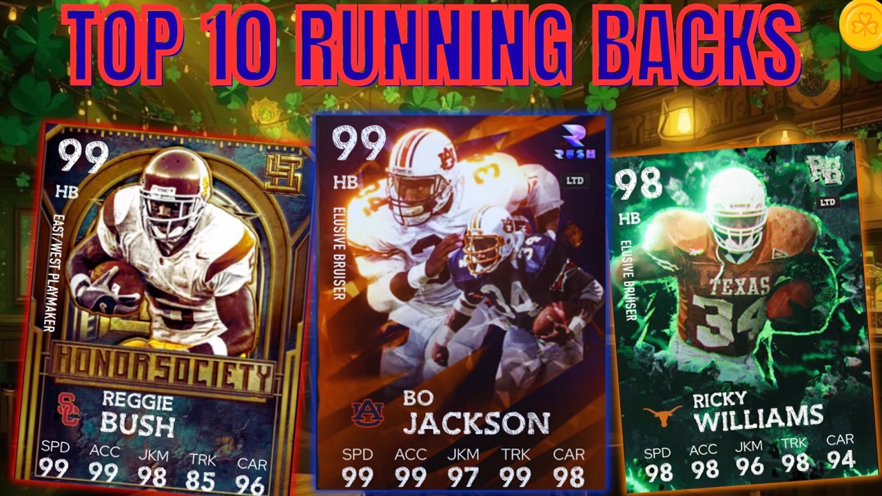 The TOP 10 RUNNING BACKS In College Football 26