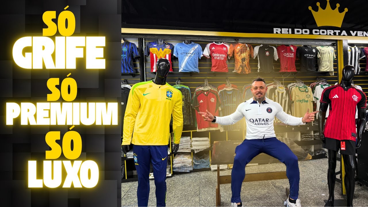 Melhor Fornecedor de Camisa de Time e Camisetas No Atacado! #brás #camisasdetime #modamasculina