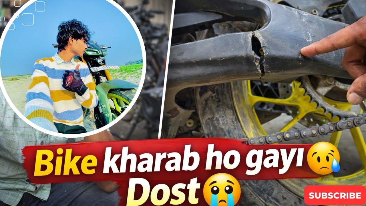 💔 Meri Bike Ka Swingarm Toot Gaya… 2 Din Baad Finally Mechanic Ke Paas Gaya! | Bike Repair Vlog