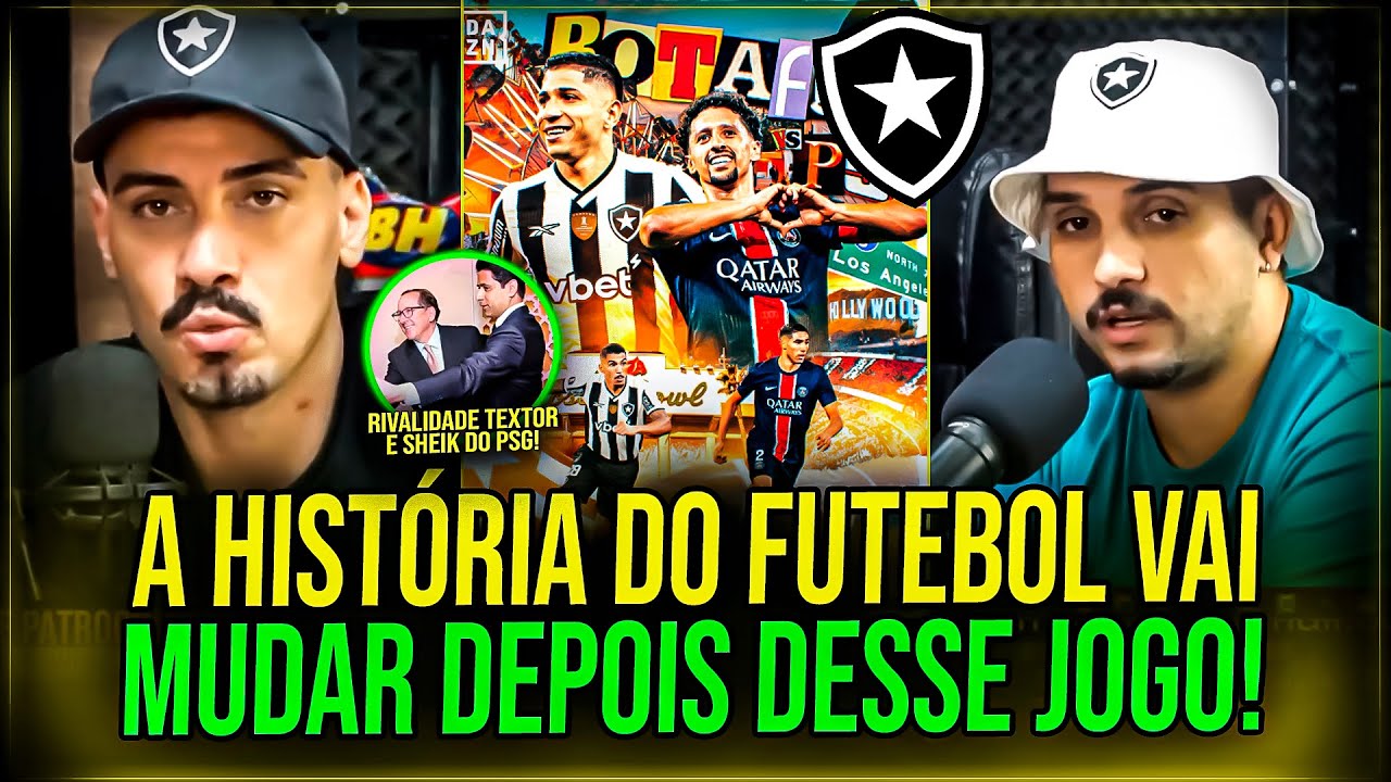 BOTAFOGUENSES SOLTAM TEORIA SOBRE BOTAFOGO X PSG 🤔