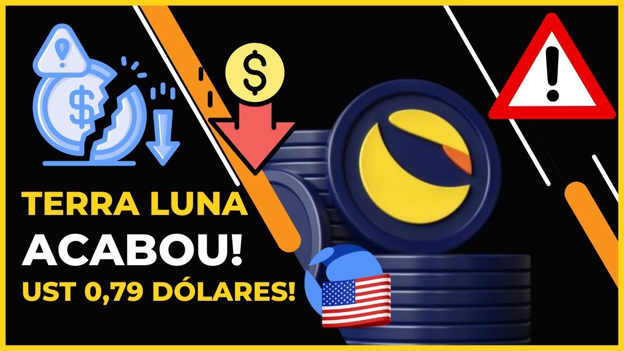 Terra LUNA e UST ACABOU? Colapso Mercado Cripto #criptomoedas #terraluna #bitcoin