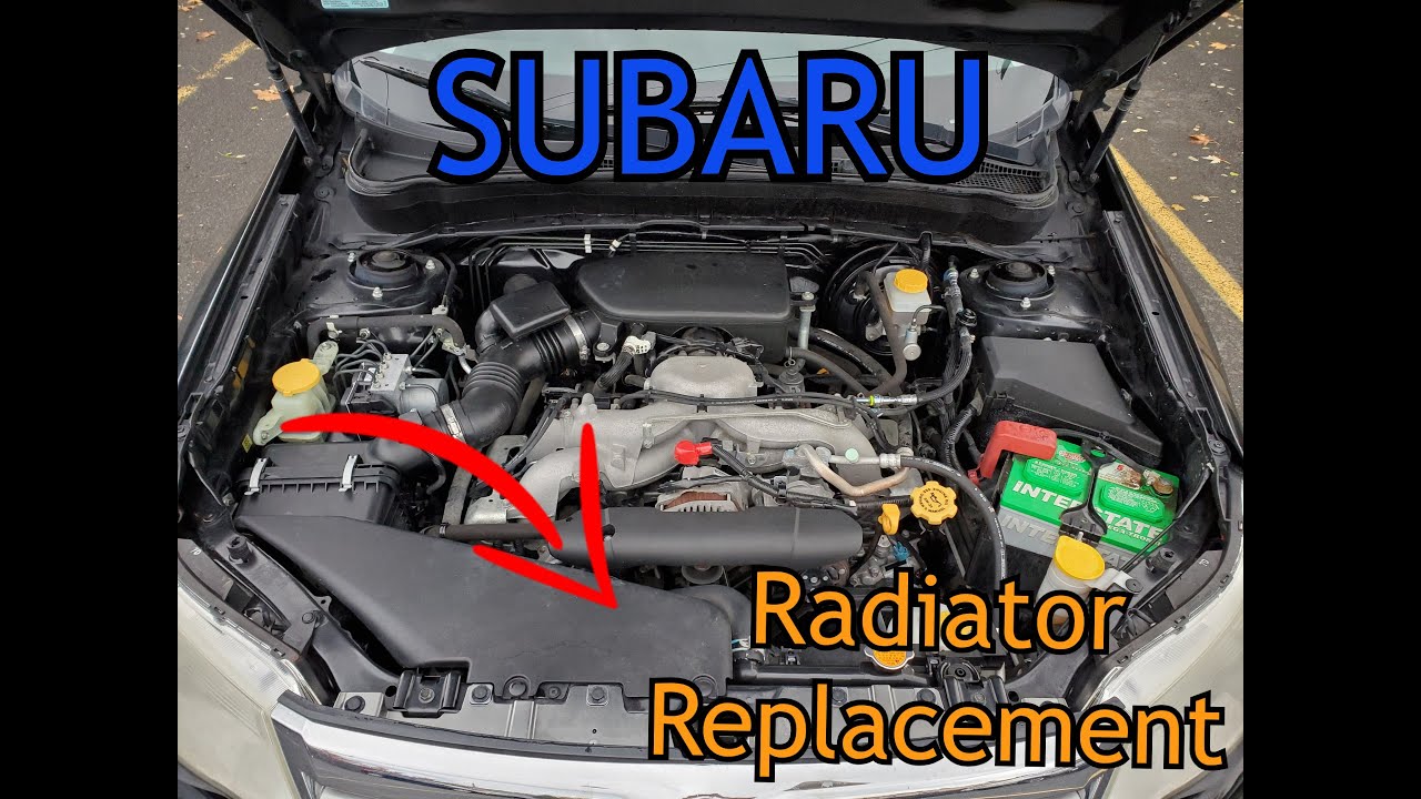 DIY: Subaru Forester Radiator Replacement Tutorial