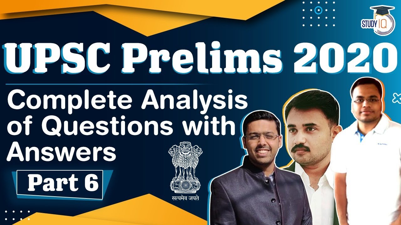 UPSC Prelims 2020 - Complete Analysis of Questions with Answers - History, Art & Culture #UPSC #IAS