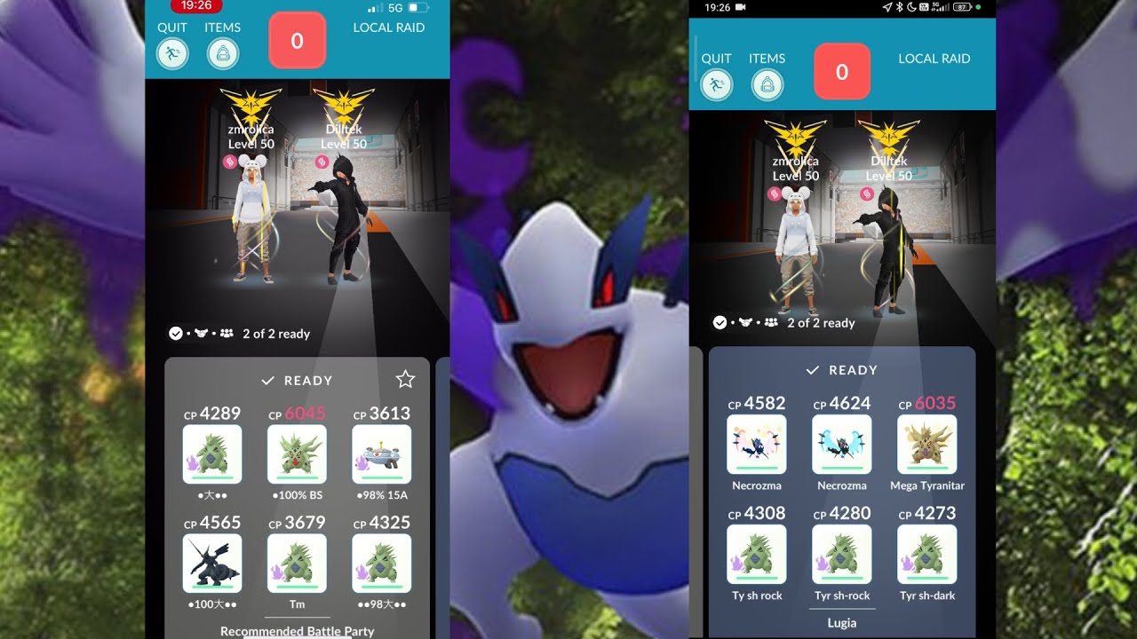DUO Shadow Lugia! ( no enrage )