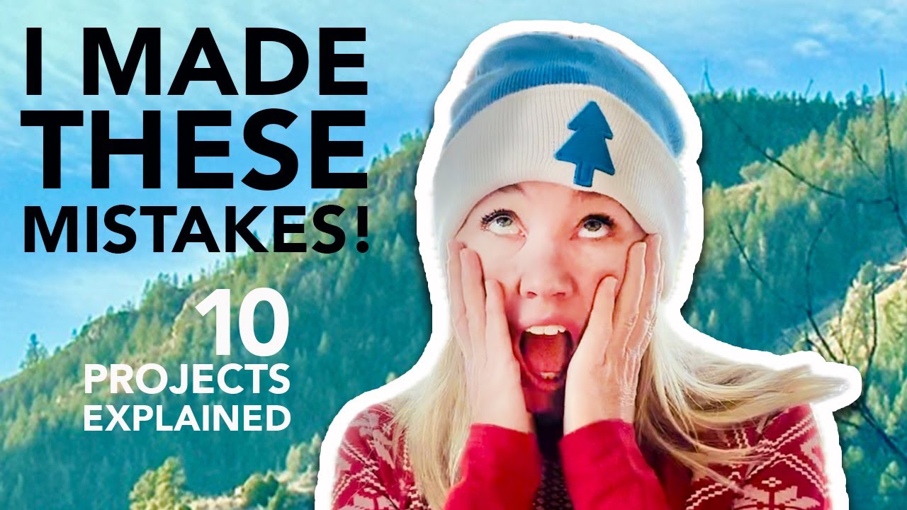 I made Mistakes! Jules Behind the Scenes, 10 art challenges
