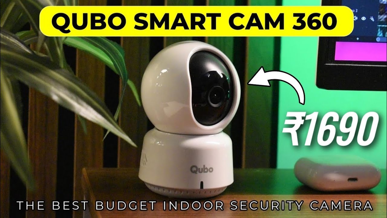 Best Budget Indoor Security Camera in India  | Qubo Smart Cam 360 | FULL REVIEW