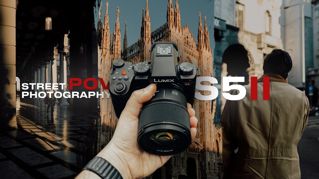 Street photography POV a Milano con Panasonic Lumix S5II.