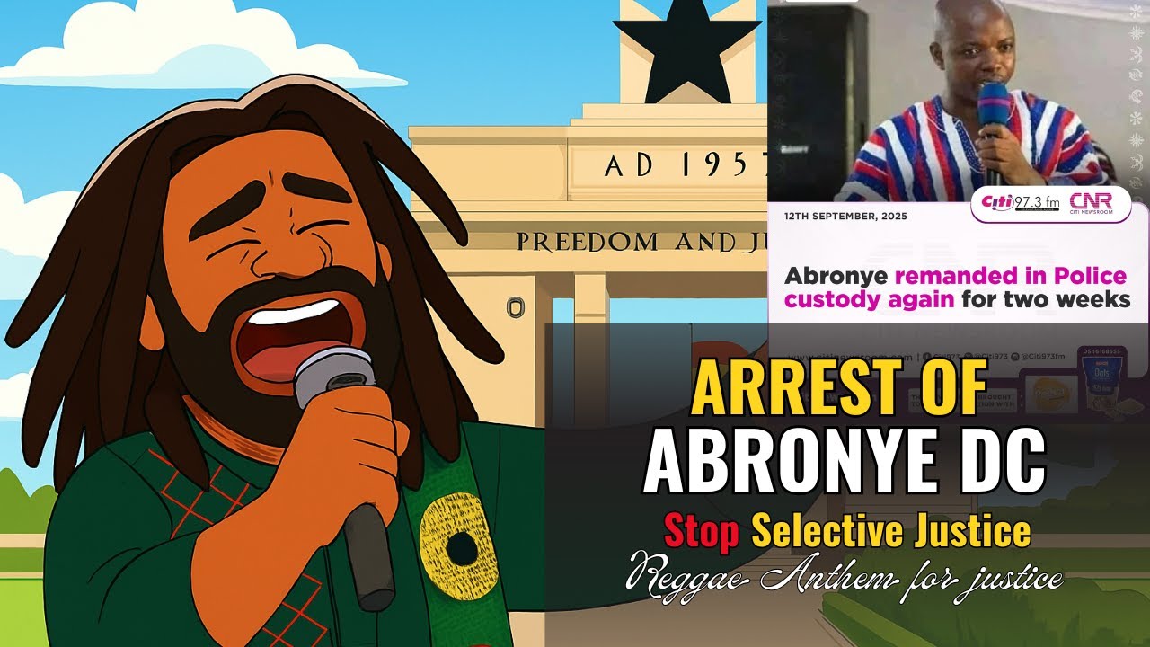 🇬🇭 Arrest of Abronye &ndash; Stop Selective Justice ✊ | Ghana Reggae Song on Freedom & Truth 2025