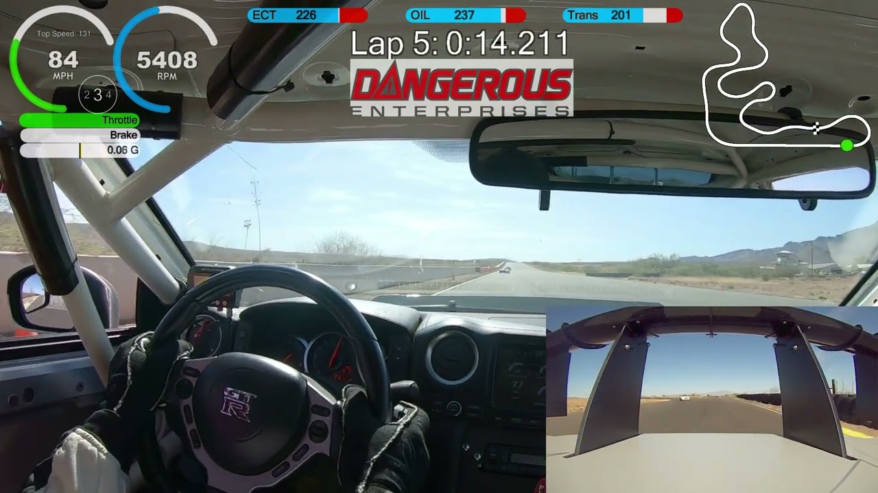 Hooning at Inde Motorsports Ranch