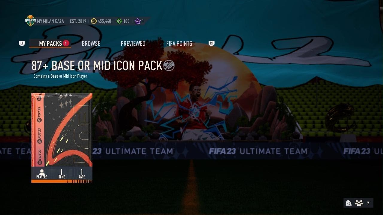 FIFA 23 base/mid icon this is my best pack ever