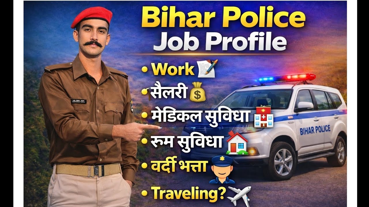 Bihar Police Constable Job Profile💥 Salary, Work, Medical, Room – सब कुछ!
