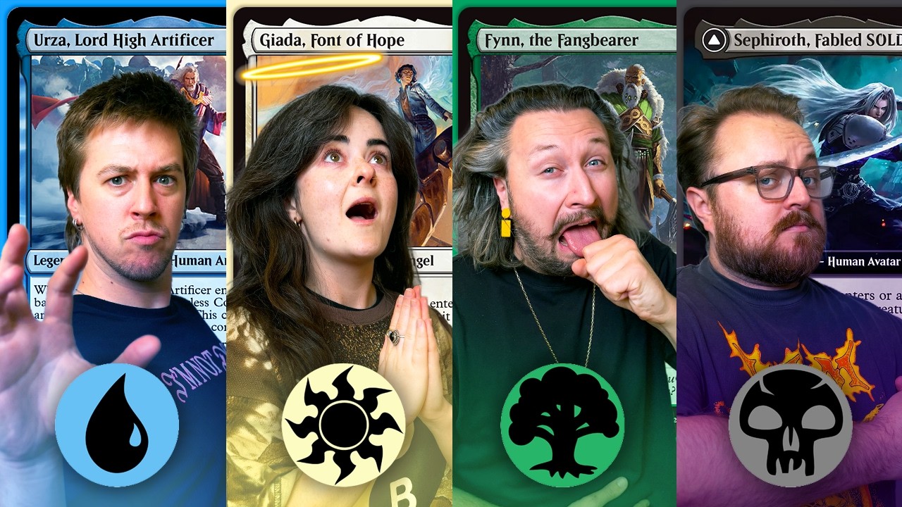 Какой цвет ЛУЧШИЙ в EDH?!? &mdash; Fynn против Giada против Sephiroth против Urza