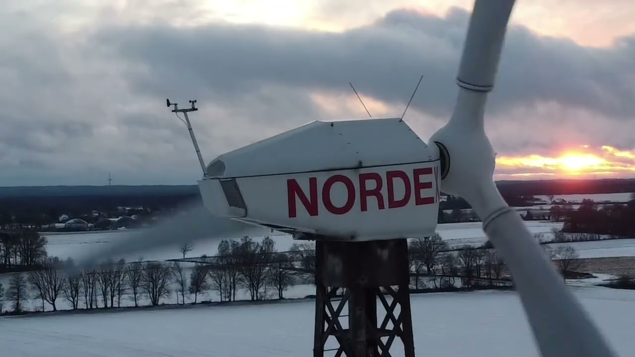 Nordex N 29 Im Schnee