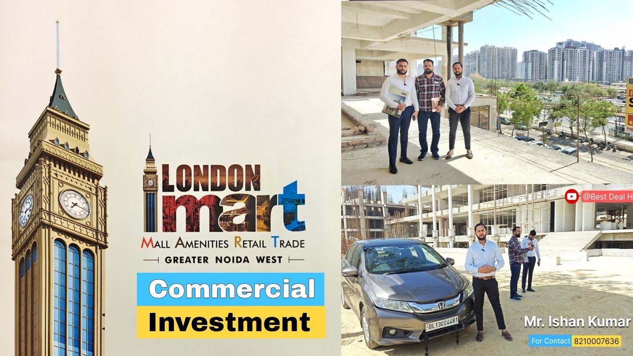 London Mart | Big Ben |Commercial Investment |Lifetime Rental Earning 39Lakh onward#noidaextension