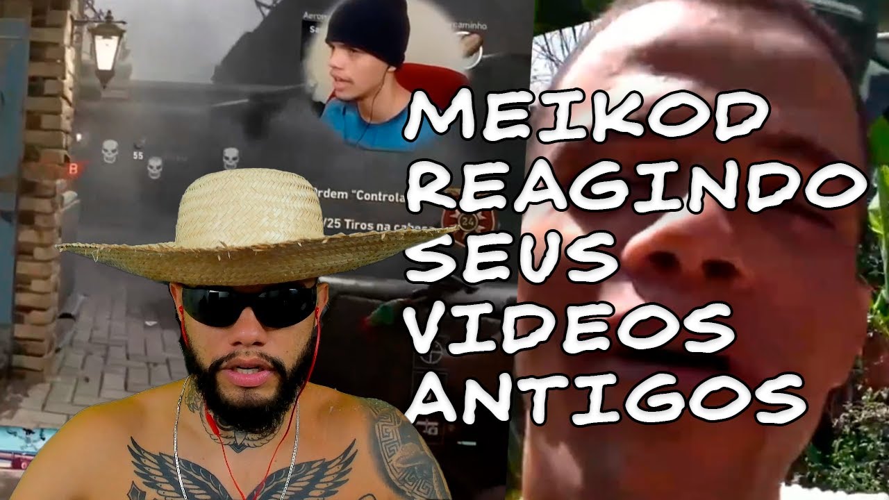 MEIKOD REAGINDO SEUS VIDEOS ANTIGOS!