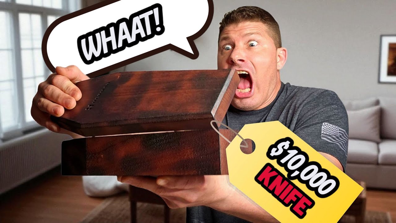 Unboxing A Shocking $10,000 Knife! Is it Actually Worth it.