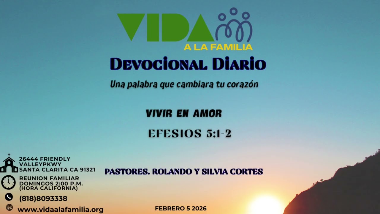Devocional Vivir en amor