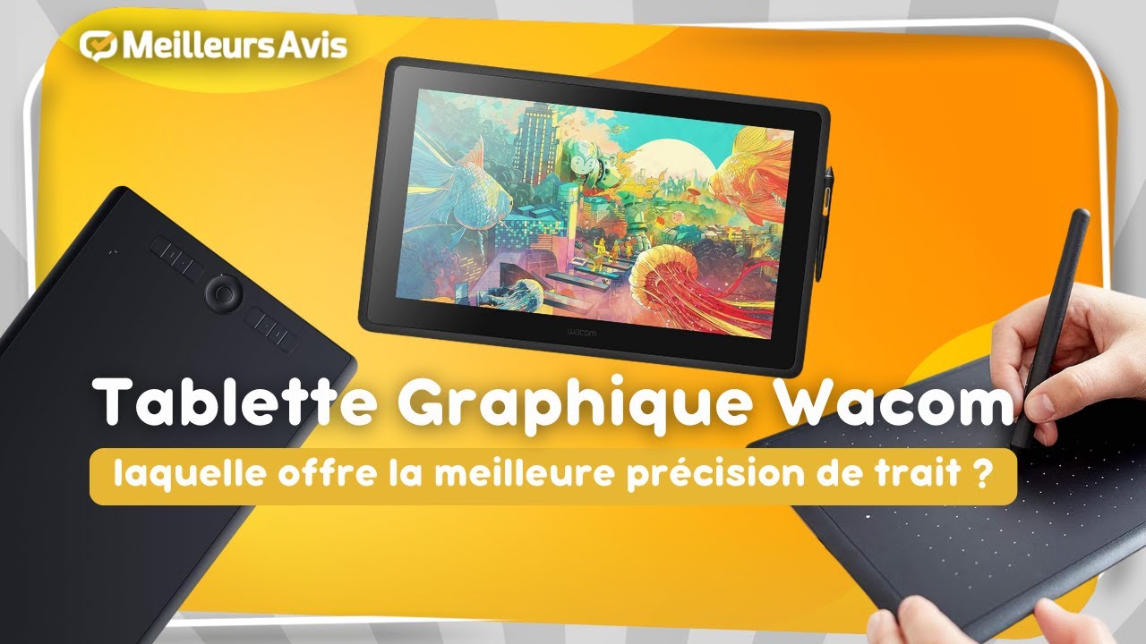⭐️ MEILLEURE TABLETTE GRAPHIQUE WACOM - Comparatif 2025