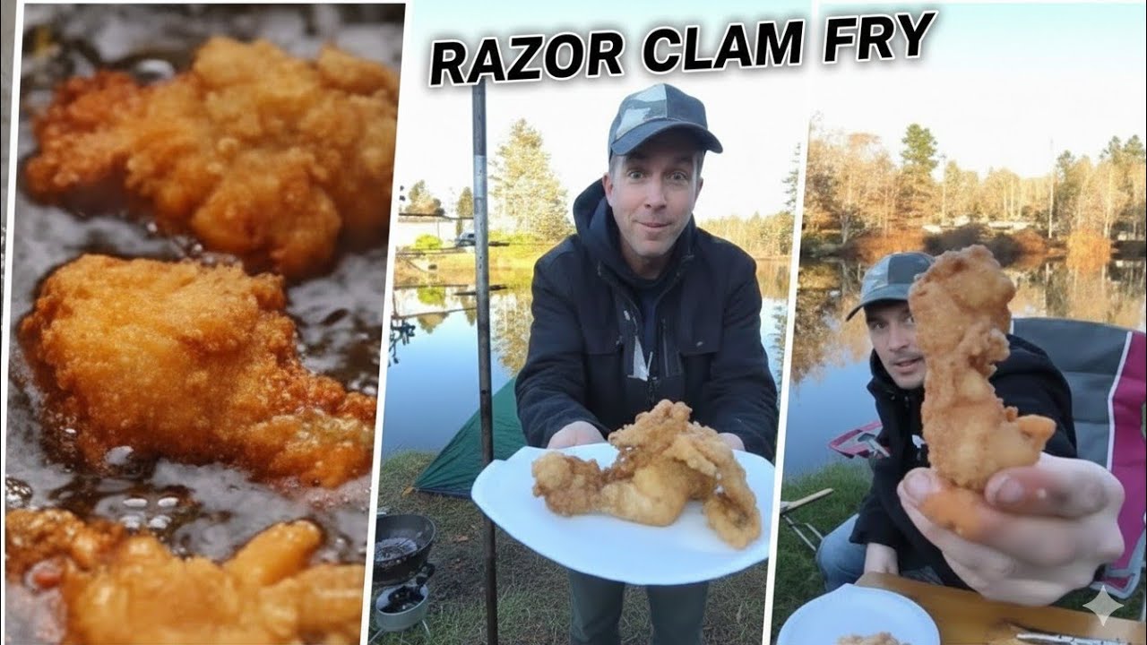 Sand to Skillet: We Cleaned and Cooked Our Limit of Razor Clams!#RazorClams #ClamLife #EasyRecipe