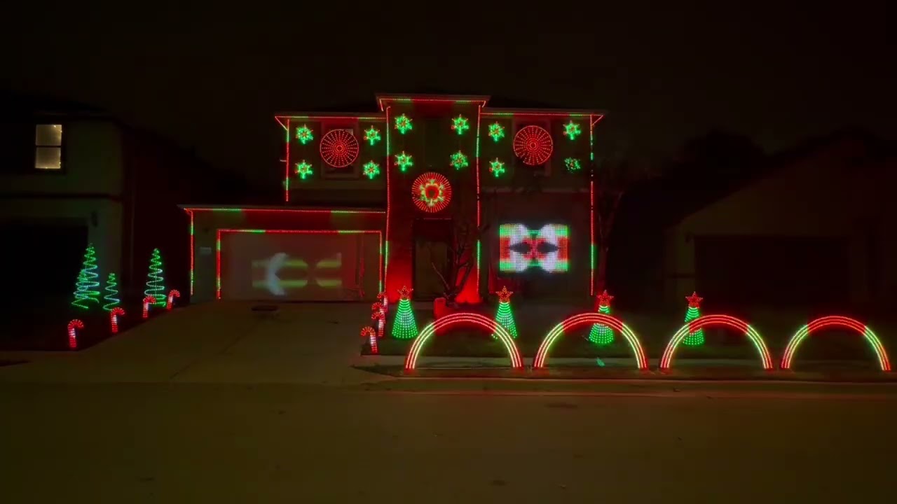 Polar Express Medley - Christmas Light Show
