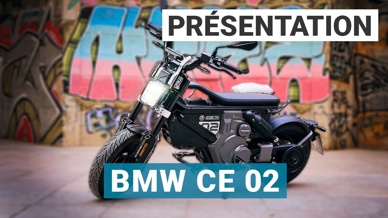 BMW CE 02 : cette petite moto électrique va faire un carton !