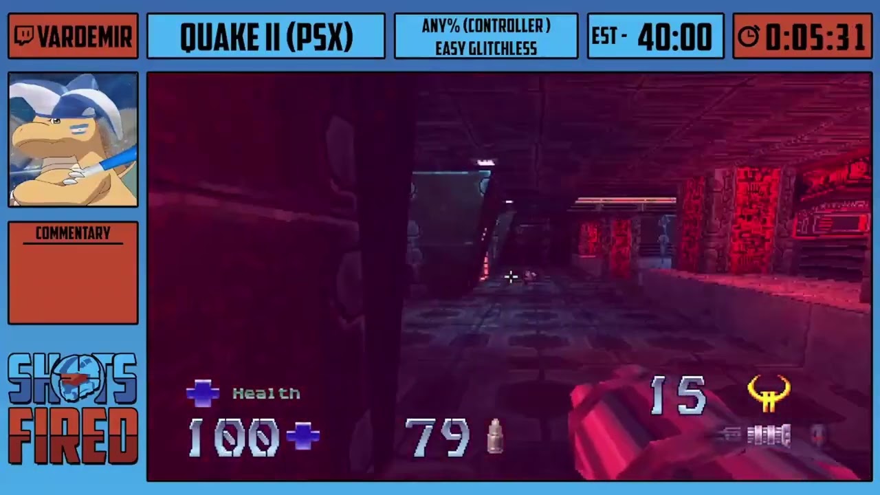 [Shots Fired Offline] Quake II (PSX) - Any% (Controller) Easy Glitchless by Vardemir