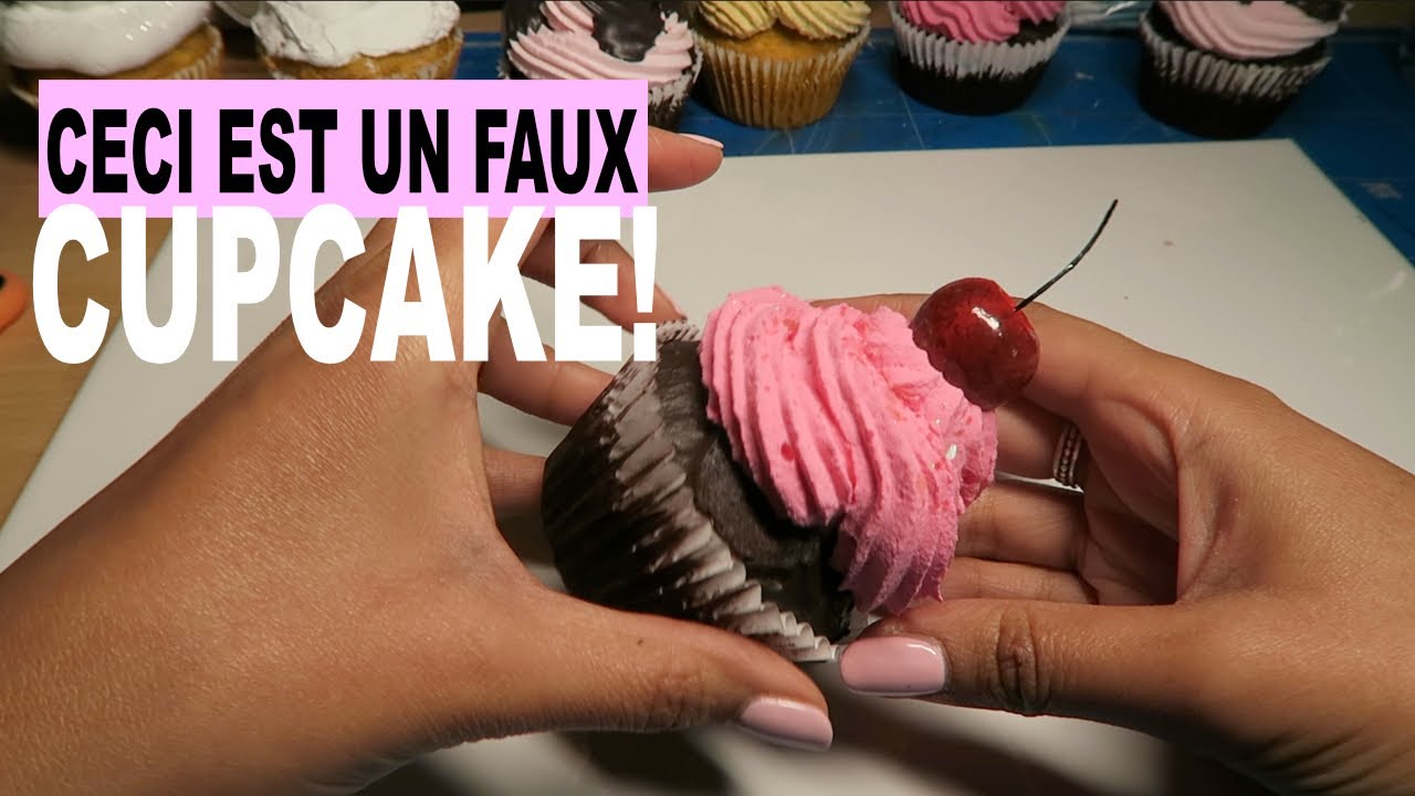 #5  FAKE FOOD: Cupcakes!
